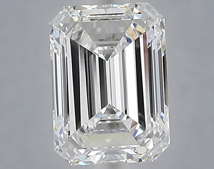 1.60 Carat Emerald Shaped, Very Good Cut, E Color, VVS2 Clarity, IGI Certified Lab Grown Diamond