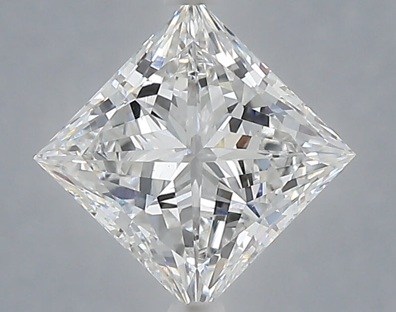 1.59 Carat Princess Shaped, Very Good Cut, E Color, VS1 Clarity, IGI Certified Lab Grown Diamond