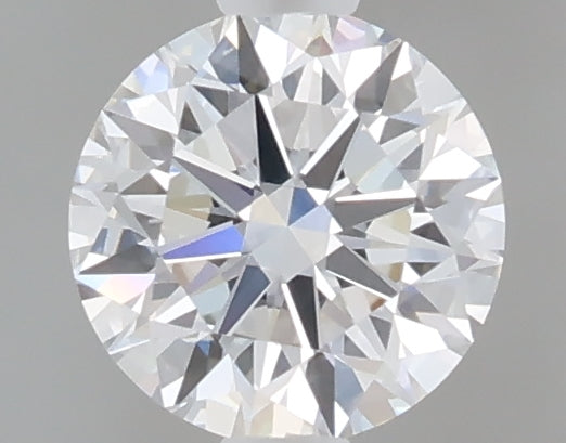 0.49 Carat Round Shaped, Excellent Cut, D Color, VVS2 Clarity, IGI Certified Lab Grown Diamond
