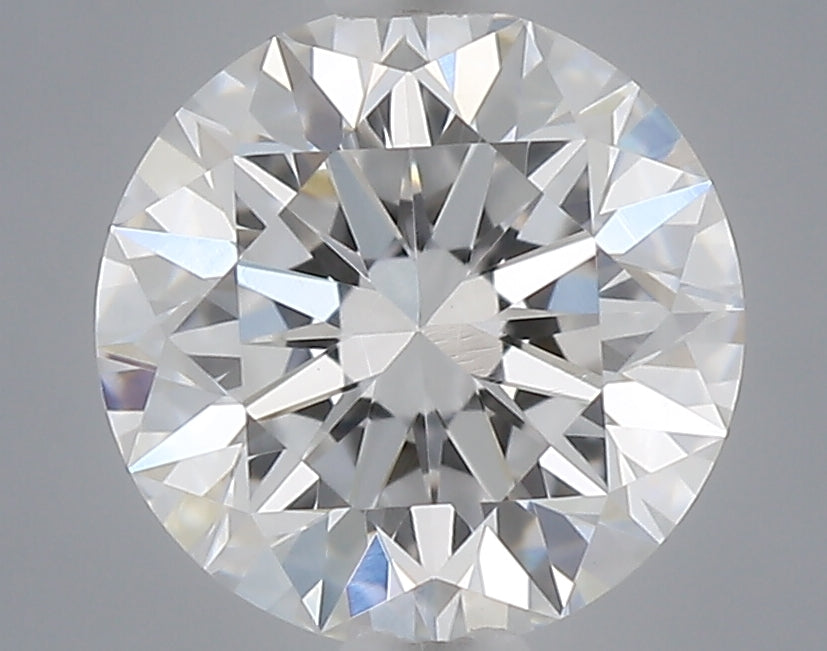 0.55 Carat Round Shaped, Very Good Cut, D Color, VVS2 Clarity, IGI Certified Lab Grown Diamond