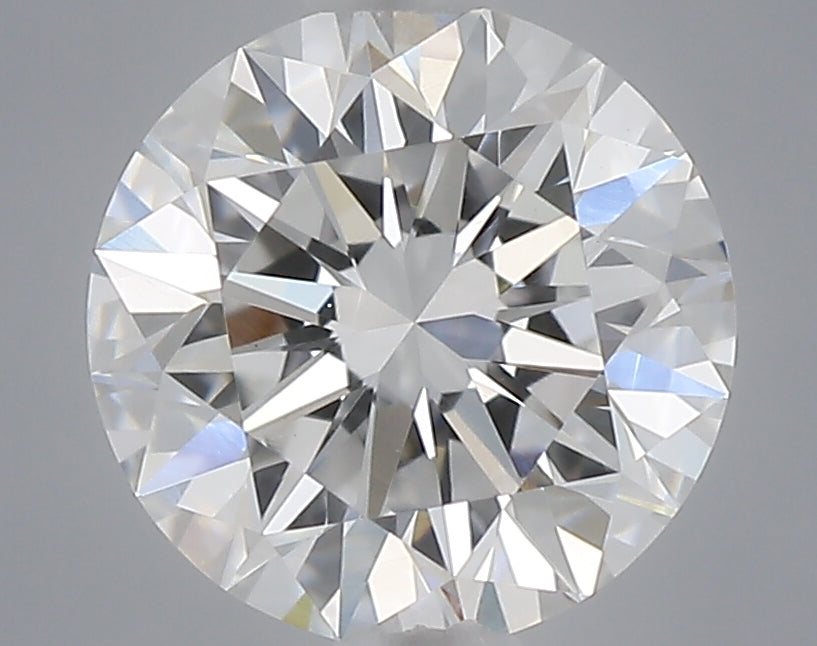 0.55 Carat Round Shaped, Excellent Cut, D Color, VVS2 Clarity, IGI Certified Lab Grown Diamond
