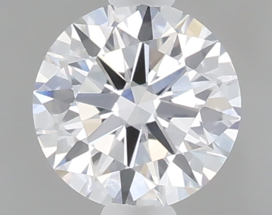 0.54 Carat Round Shaped, Ideal Cut, D Color, VVS2 Clarity, IGI Certified Lab Grown Diamond