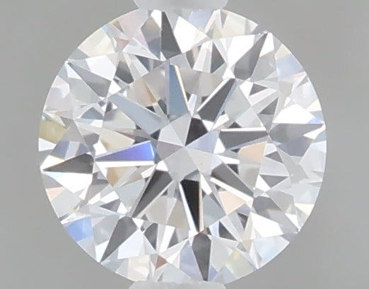 0.53 Carat Round Shaped, Excellent Cut, D Color, VVS2 Clarity, IGI Certified Lab Grown Diamond