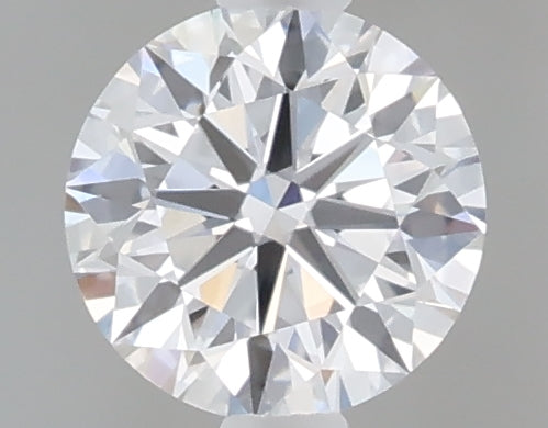 0.46 Carat Round Shaped, Excellent Cut, D Color, VVS2 Clarity, IGI Certified Lab Grown Diamond