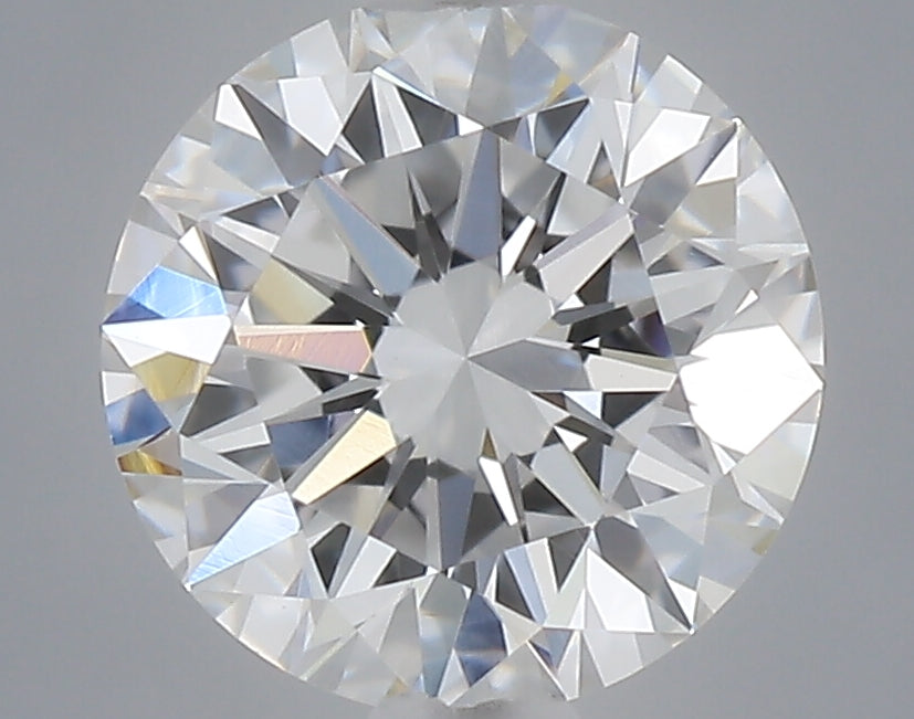 0.55 Carat Round Shaped, Excellent Cut, D Color, VVS2 Clarity, IGI Certified Lab Grown Diamond