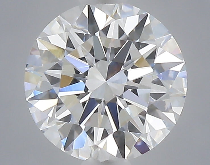 0.53 Carat Round Shaped, Ideal Cut, D Color, VVS2 Clarity, IGI Certified Lab Grown Diamond