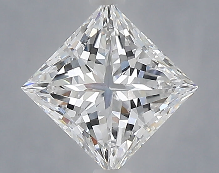 1.10 Carat Princess Shaped, Very Good Cut, D Color, VVS2 Clarity, IGI Certified Lab Grown Diamond