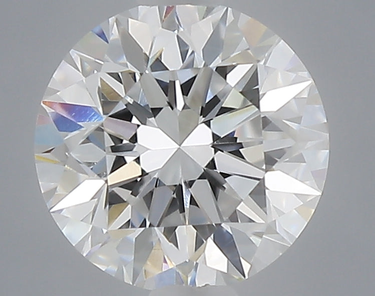0.55 Carat Round Shaped, Very Good Cut, D Color, VVS2 Clarity, IGI Certified Lab Grown Diamond