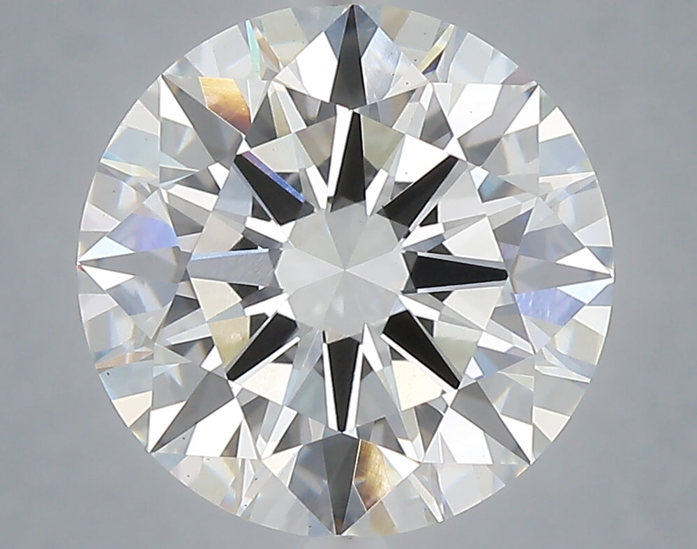 4.57 Carat Round Shaped, Excellent Cut, E Color, VS2 Clarity, IGI Certified Lab Grown Diamond