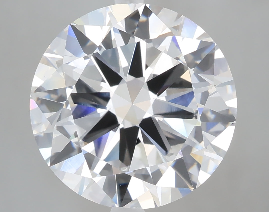 6.01 Carat Round Shaped, Very Good Cut, E Color, VVS2 Clarity, IGI Certified Lab Grown Diamond