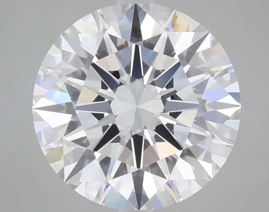 4.09 Carat Round Shaped, Ideal Cut, E Color, VS1 Clarity, IGI Certified Lab Grown Diamond