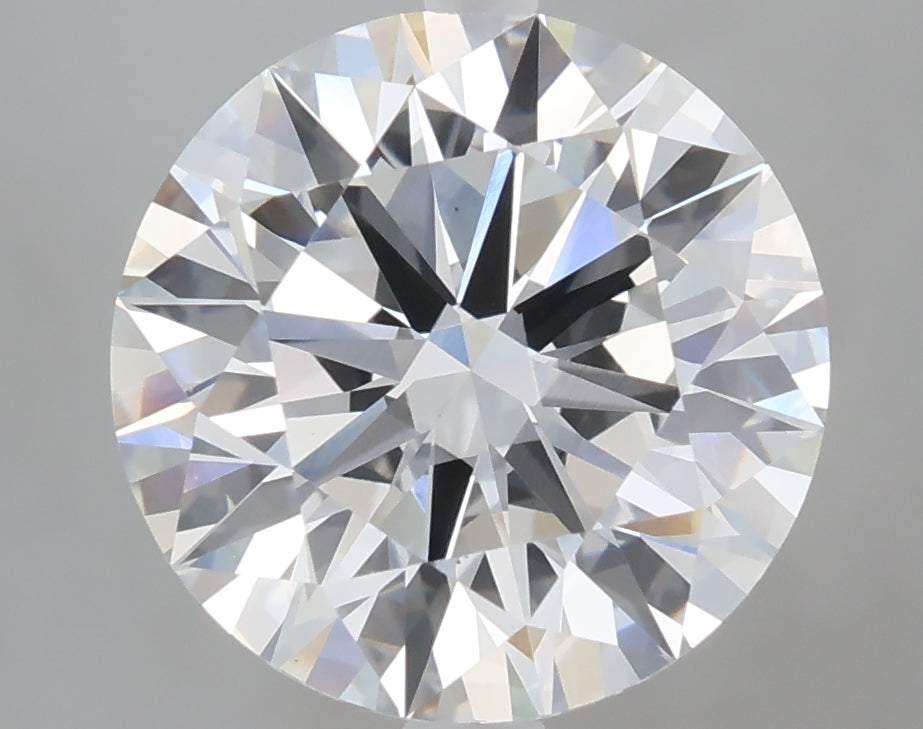 4.08 Carat Round Shaped, Ideal Cut, E Color, VS1 Clarity, IGI Certified Lab Grown Diamond