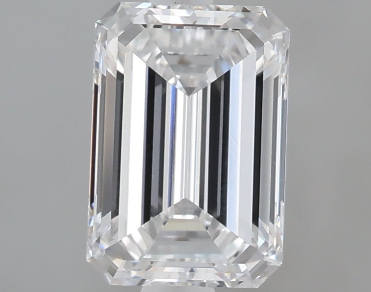 1.07 Carat Emerald Shaped, Excellent Cut, D Color, VS1 Clarity, IGI Certified Lab Grown Diamond