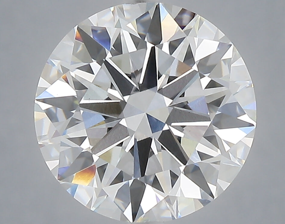 4.06 Carat Round Shaped, Ideal Cut, E Color, VS1 Clarity, IGI Certified Lab Grown Diamond