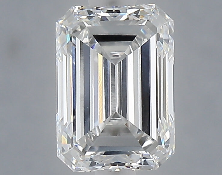 1.07 Carat Emerald Shaped, Excellent Cut, E Color, VVS1 Clarity, IGI Certified Lab Grown Diamond