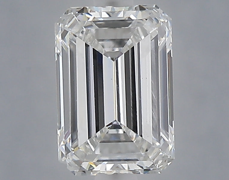 1.09 Carat Emerald Shaped, Ideal Cut, E Color, VS1 Clarity, IGI Certified Lab Grown Diamond