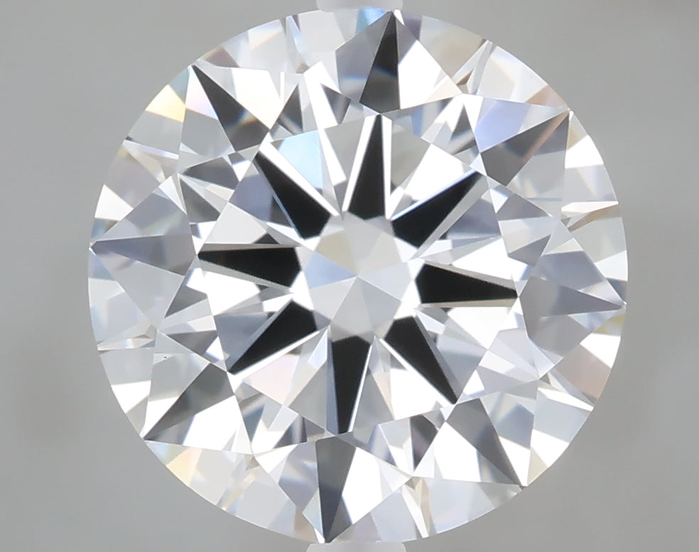 4.07 Carat Round Shaped, Excellent Cut, E Color, VVS2 Clarity, IGI Certified Lab Grown Diamond