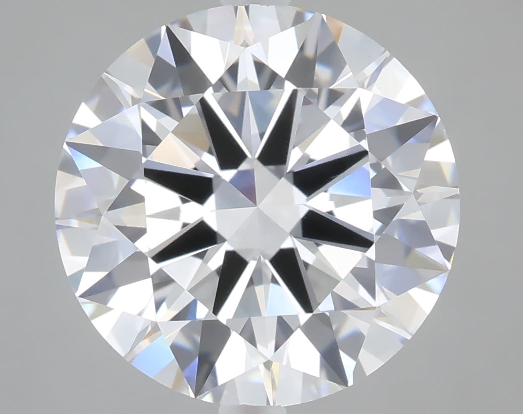4.08 Carat Round Shaped, Excellent Cut, E Color, VS1 Clarity, IGI Certified Lab Grown Diamond