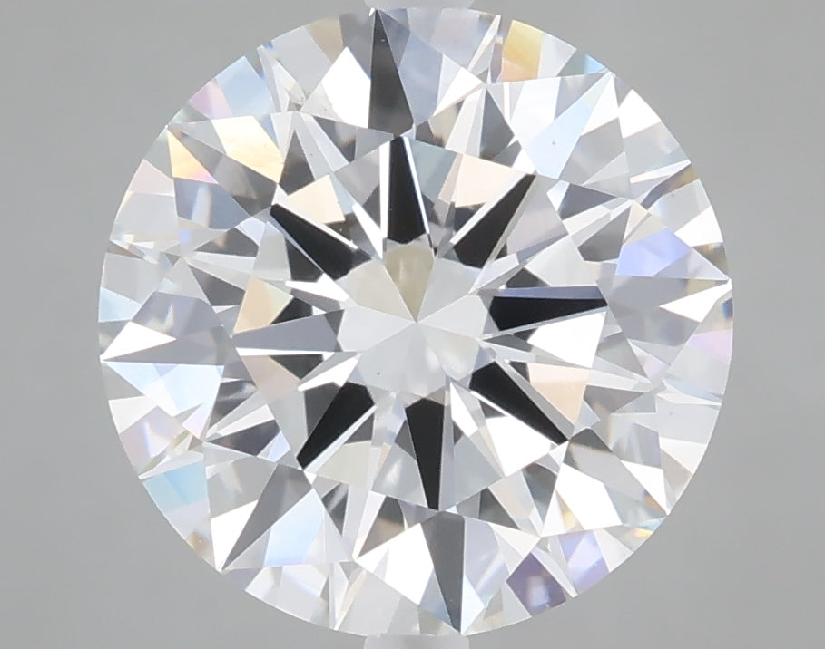 4.10 Carat Round Shaped, Excellent Cut, E Color, VS1 Clarity, IGI Certified Lab Grown Diamond