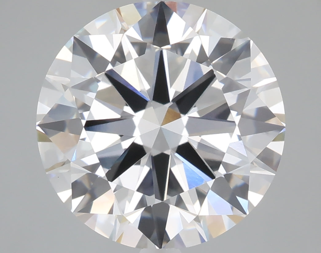 4.04 Carat Round Shaped, Excellent Cut, E Color, VS1 Clarity, IGI Certified Lab Grown Diamond