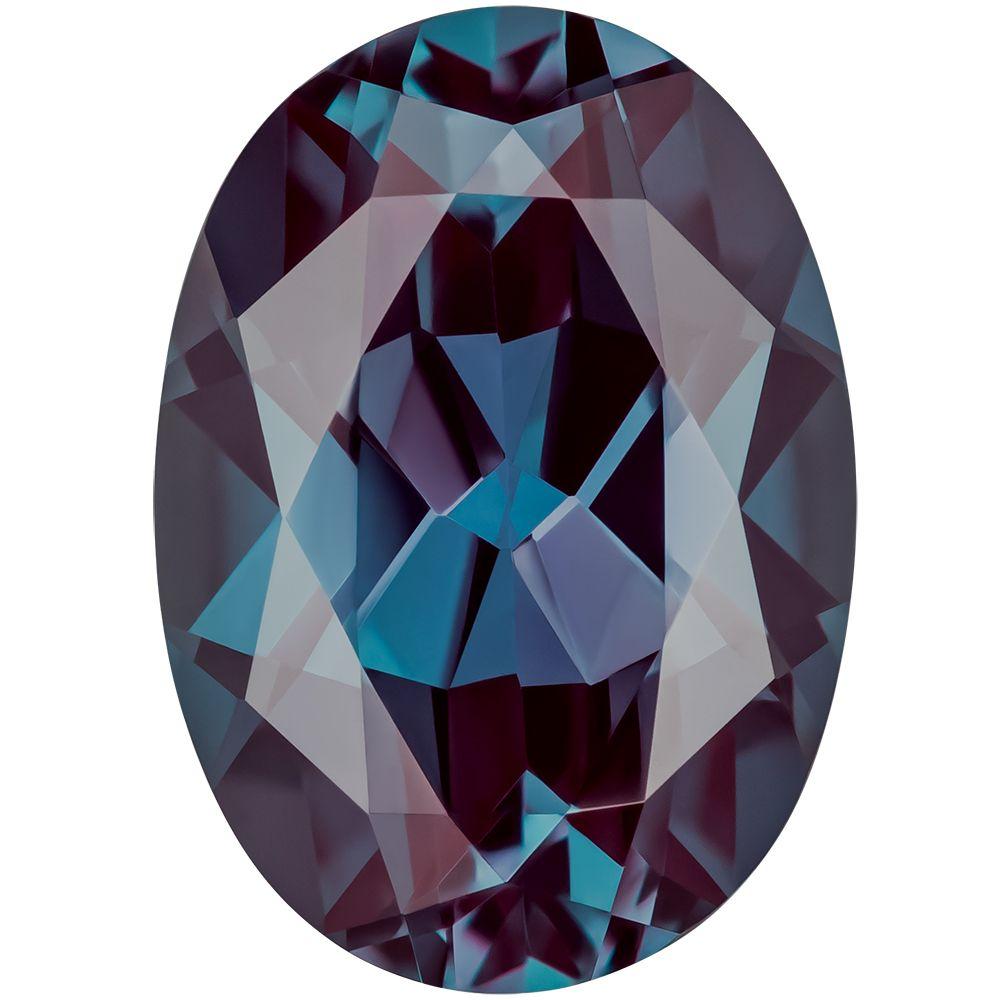 5.12 Carat Oval Cut Lab-Created Alexandrite