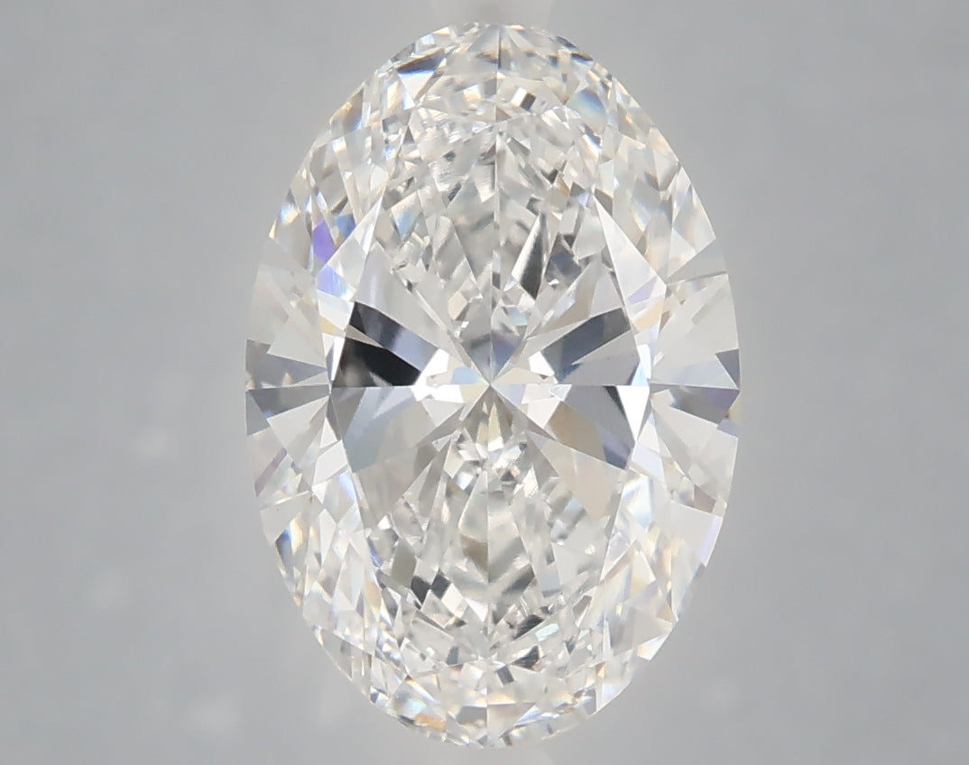 3.06 Carat Oval Shaped, Excellent Cut, E Color, VS2 Clarity, IGI Certified Lab Grown Diamond