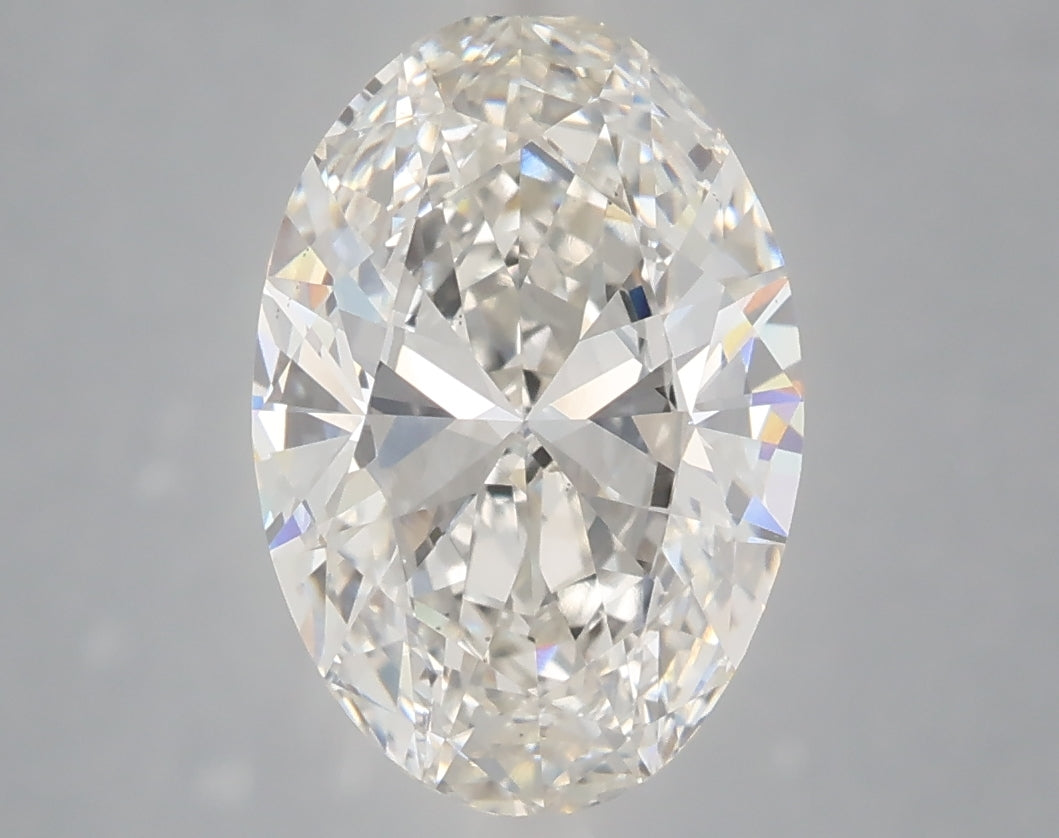 3.02 Carat Oval Shaped, Excellent Cut, E Color, VS1 Clarity, IGI Certified Lab Grown Diamond