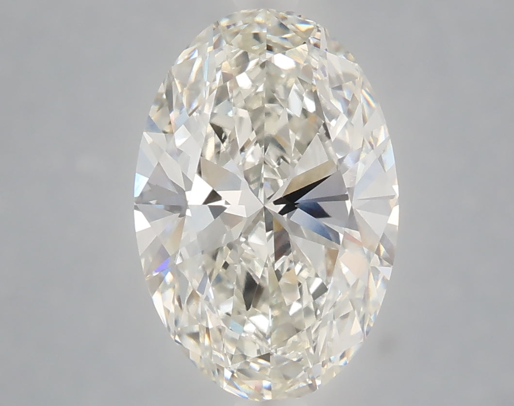 3.03 Carat Oval Shaped, Ideal Cut, G Color, VS1 Clarity, IGI Certified Lab Grown Diamond