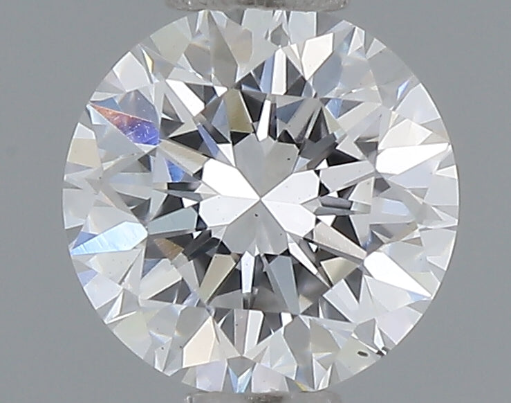 0.55 Carat Round Shaped, Very Good Cut, D Color, VS1 Clarity, IGI Certified Lab Grown Diamond
