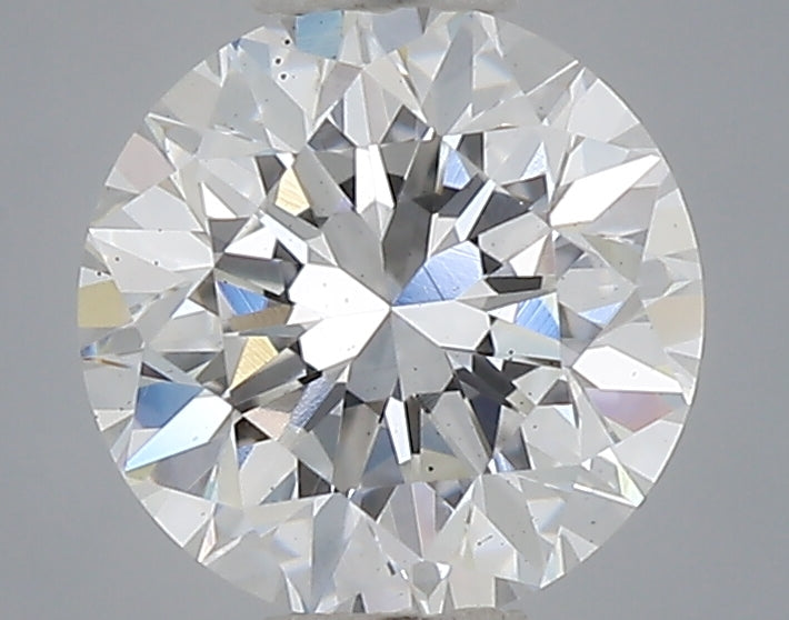 0.56 Carat Round Shaped, Very Good Cut, D Color, VS2 Clarity, IGI Certified Lab Grown Diamond