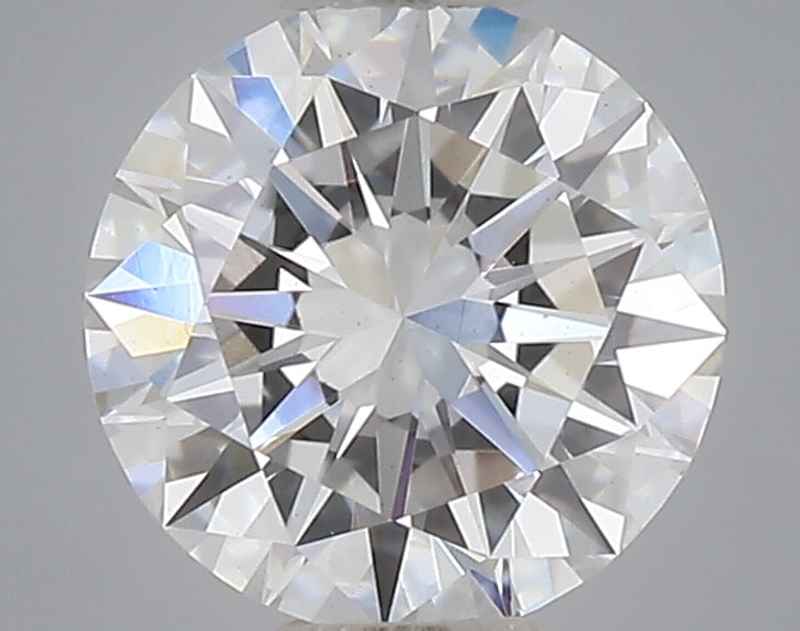 0.55 Carat Round Shaped, Excellent Cut, D Color, VS1 Clarity, IGI Certified Lab Grown Diamond