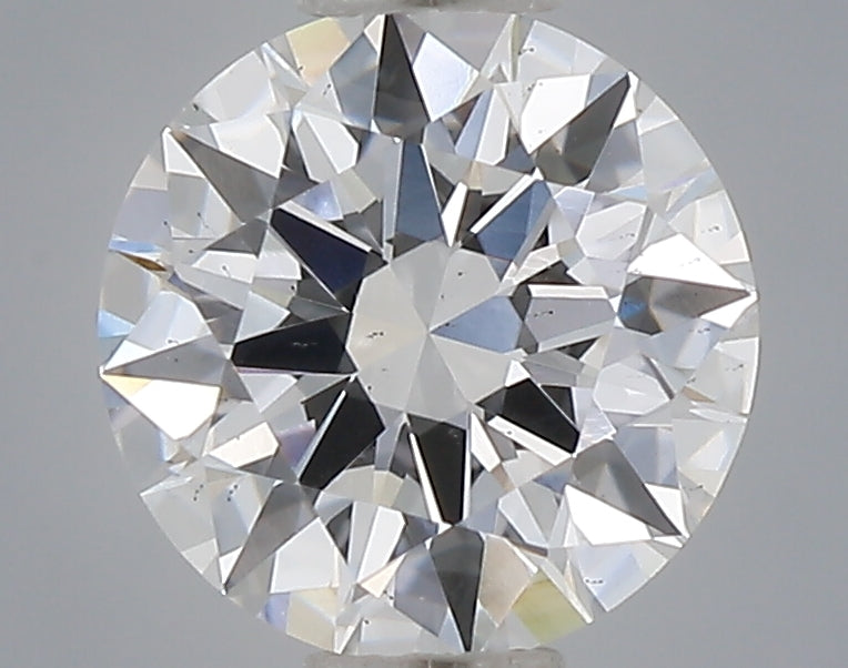 0.59 Carat Round Shaped, Excellent Cut, D Color, VS2 Clarity, IGI Certified Lab Grown Diamond