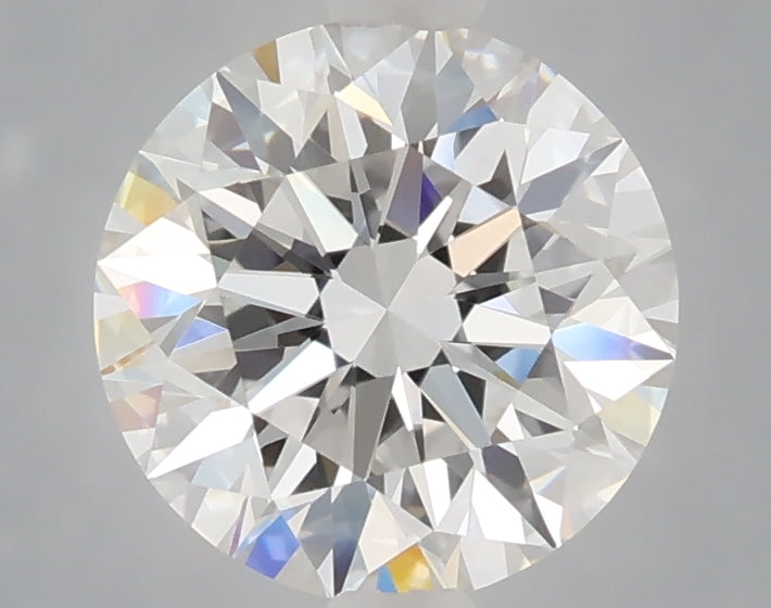 2.07 Carat Round Shaped, Excellent Cut, E Color, VVS2 Clarity, IGI Certified Lab Grown Diamond