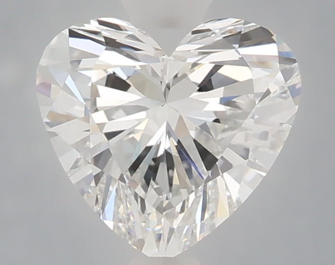 1.54 Carat Heart Shaped, Ideal Cut, E Color, VVS2 Clarity, IGI Certified Lab Grown Diamond