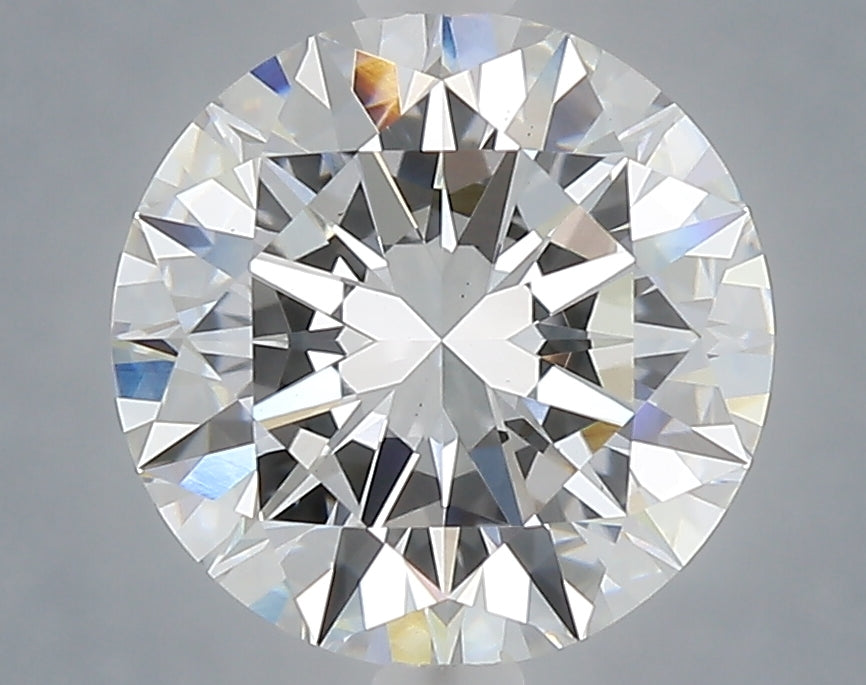 2.82 Carat Round Shaped, Excellent Cut, E Color, VS2 Clarity, IGI Certified Lab Grown Diamond