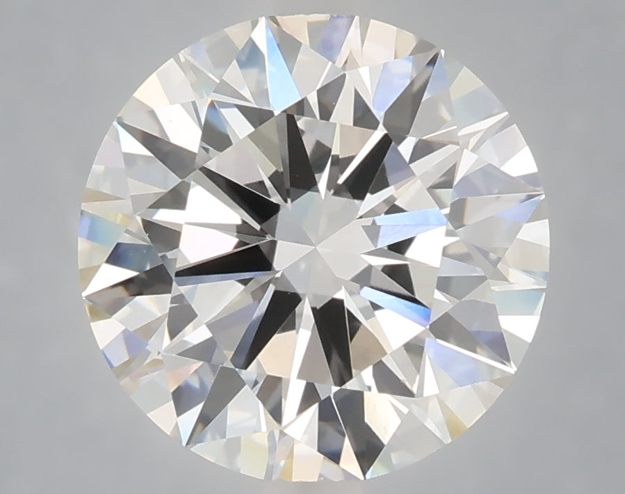 4.01 Carat Round Shaped, Ideal Cut, E Color, VVS2 Clarity, IGI Certified Lab Grown Diamond