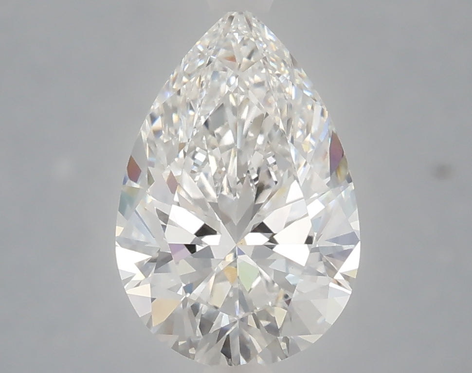 2.34 Carat Pear Shaped, Ideal Cut, E Color, VS1 Clarity, IGI Certified Lab Grown Diamond