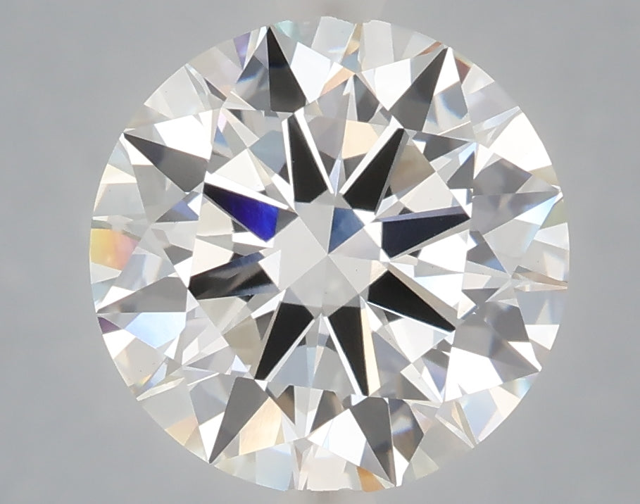 4.02 Carat Round Shaped, Excellent Cut, E Color, VVS2 Clarity, IGI Certified Lab Grown Diamond