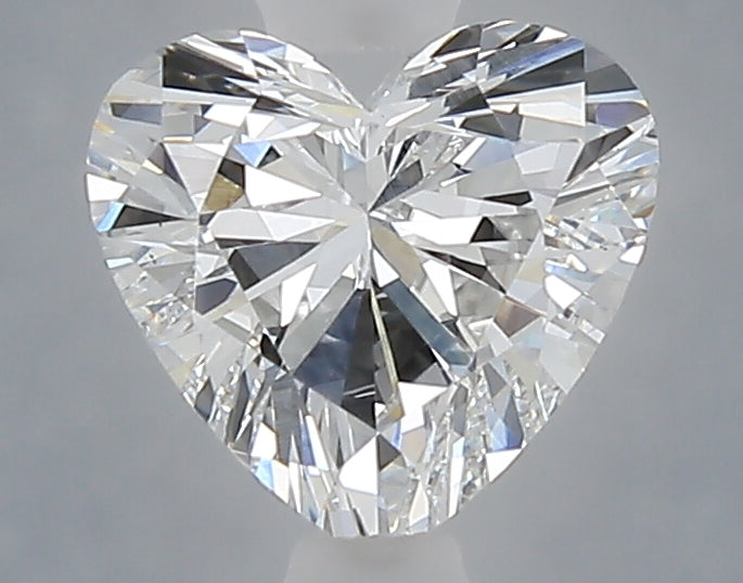 1.09 Carat Heart Shaped, Ideal Cut, D Color, VVS2 Clarity, IGI Certified Lab Grown Diamond