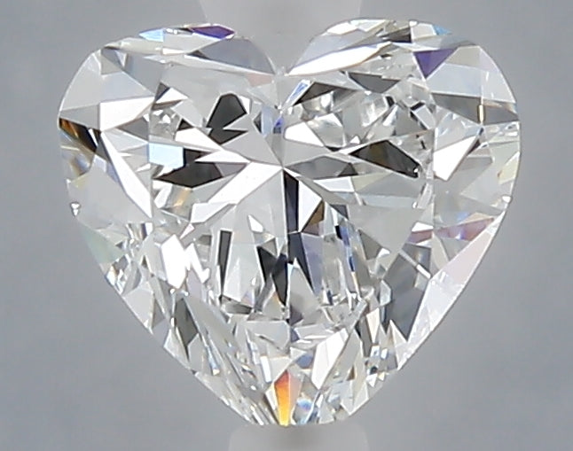 1.07 Carat Heart Shaped, Excellent Cut, D Color, VS1 Clarity, IGI Certified Lab Grown Diamond
