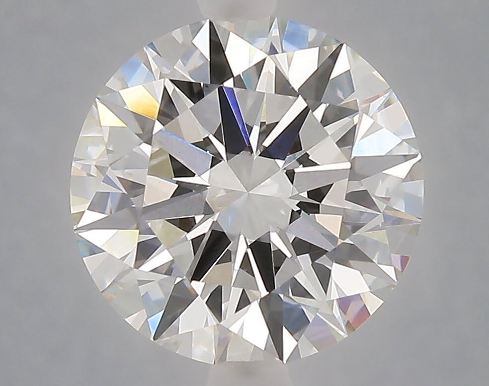 4.06 Carat Round Shaped, Excellent Cut, F Color, VVS2 Clarity, IGI Certified Lab Grown Diamond