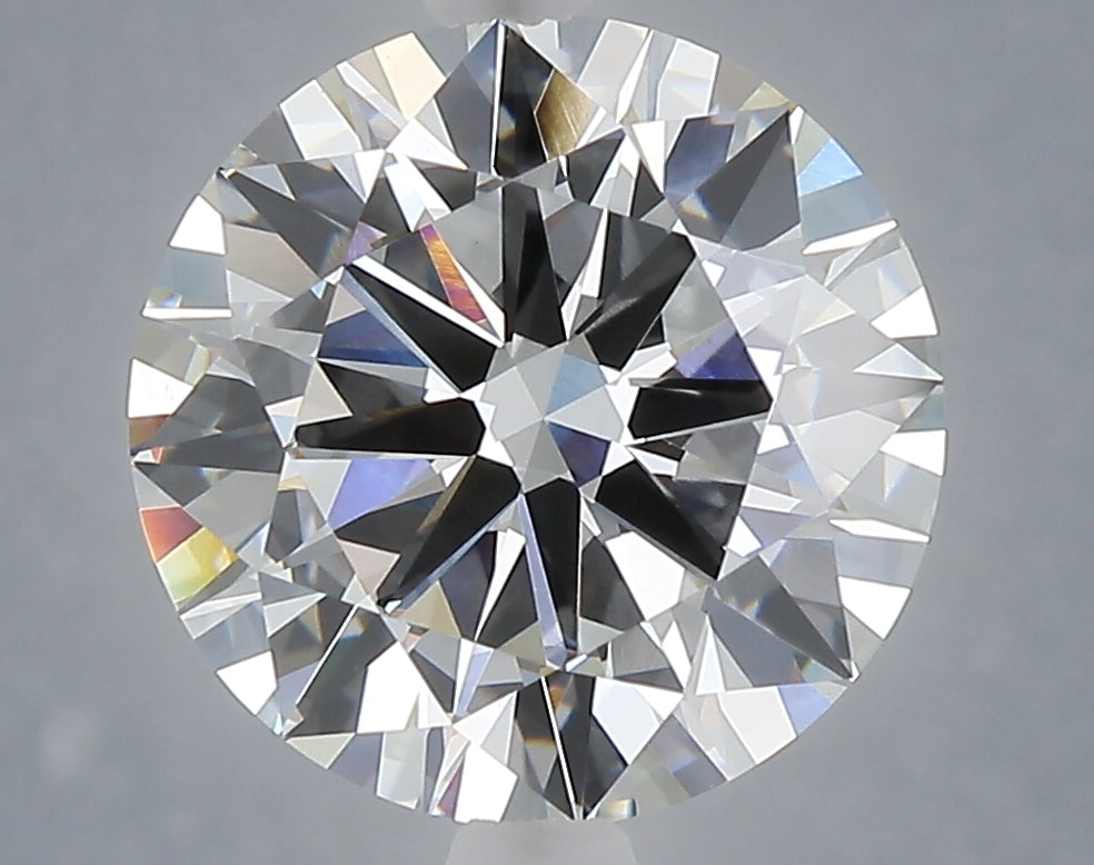 4.50 Carat Round Shaped, Excellent Cut, F Color, VVS2 Clarity, IGI Certified Lab Grown Diamond