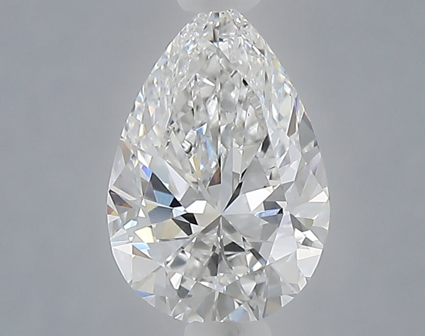 1.03 Carat Pear Shaped, Ideal Cut, E Color, VS1 Clarity, IGI Certified Lab Grown Diamond
