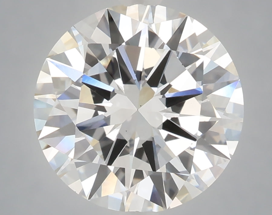 4.00 Carat Round Shaped, Excellent Cut, E Color, VS1 Clarity, IGI Certified Lab Grown Diamond