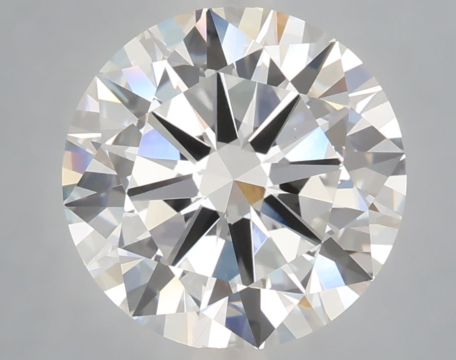 4.00 Carat Round Shaped, Excellent Cut, E Color, VS1 Clarity, IGI Certified Lab Grown Diamond
