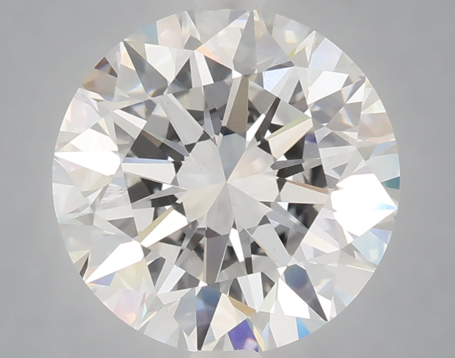4.10 Carat Round Shaped, Excellent Cut, D Color, VS1 Clarity, IGI Certified Lab Grown Diamond