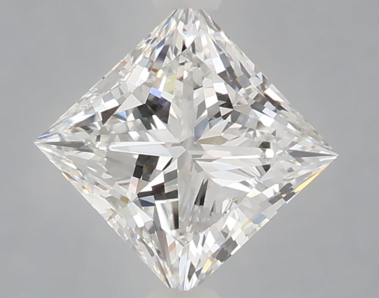 1.60 Carat Princess Shaped, Ideal Cut, E Color, VS1 Clarity, IGI Certified Lab Grown Diamond
