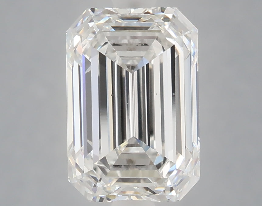 2.77 Carat Emerald Shaped, Ideal Cut, E Color, VS1 Clarity, IGI Certified Lab Grown Diamond
