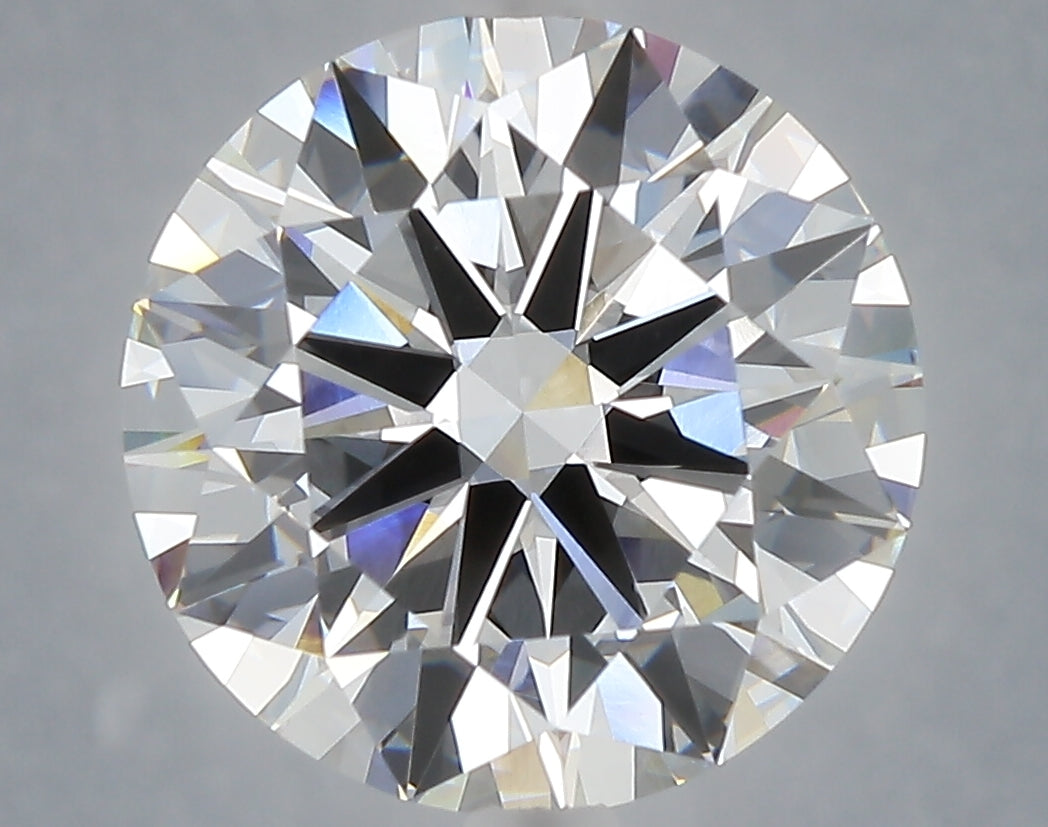 6.01 Carat Round Shaped, Excellent Cut, E Color, VVS2 Clarity, IGI Certified Lab Grown Diamond