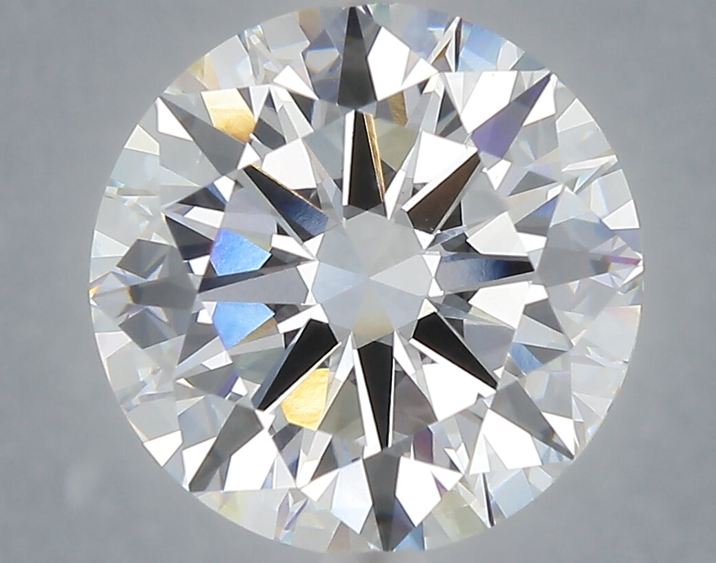 6.01 Carat Round Shaped, Excellent Cut, E Color, VVS2 Clarity, IGI Certified Lab Grown Diamond